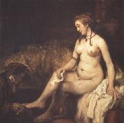 Bathsbeba with King David's Letter (mk33) REMBRANDT Harmenszoon van Rijn